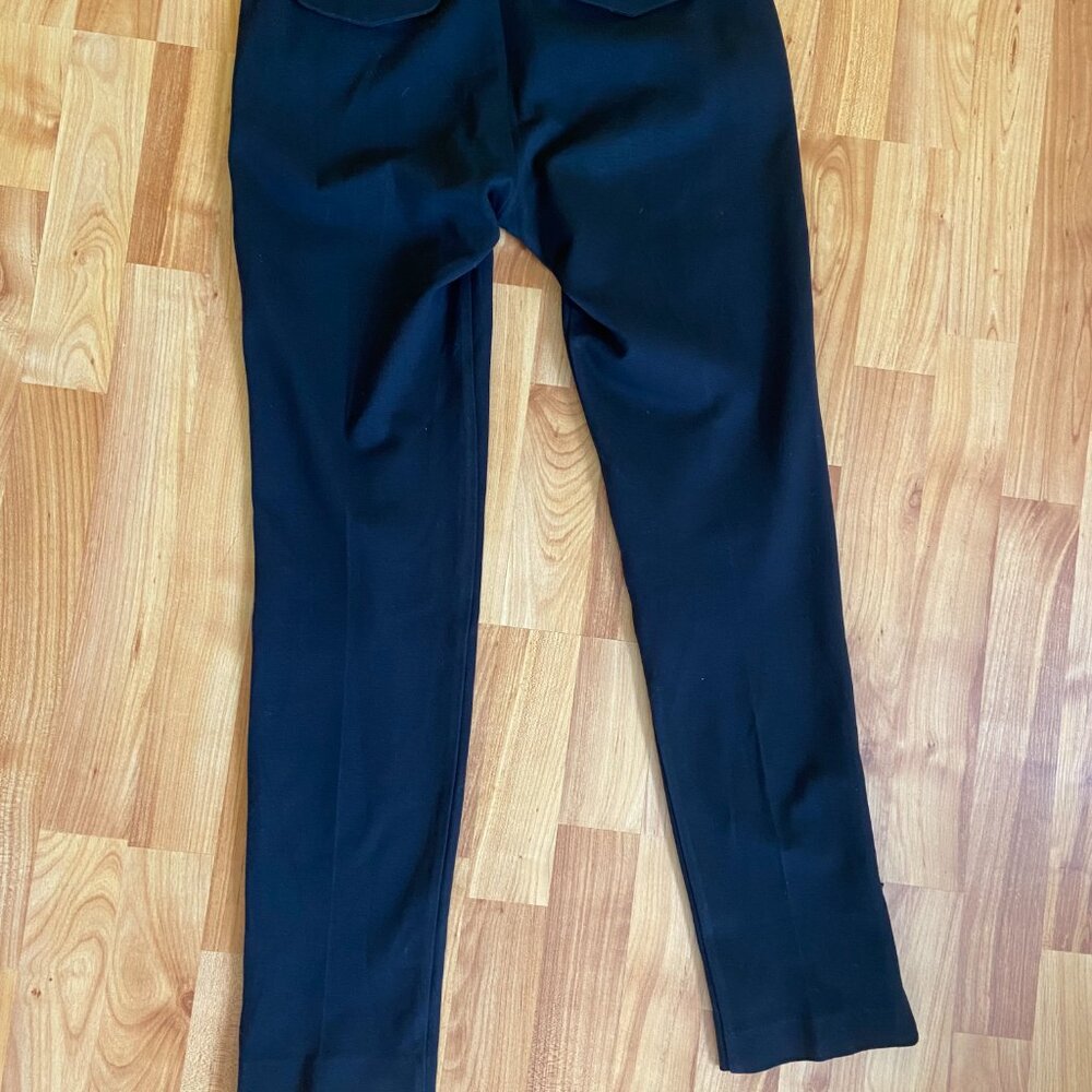 Theory Solid black pants with ankle zip - Picture 3 of 14
